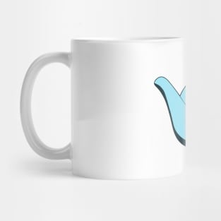 Blue Shaka Sign Hang Loose Mug